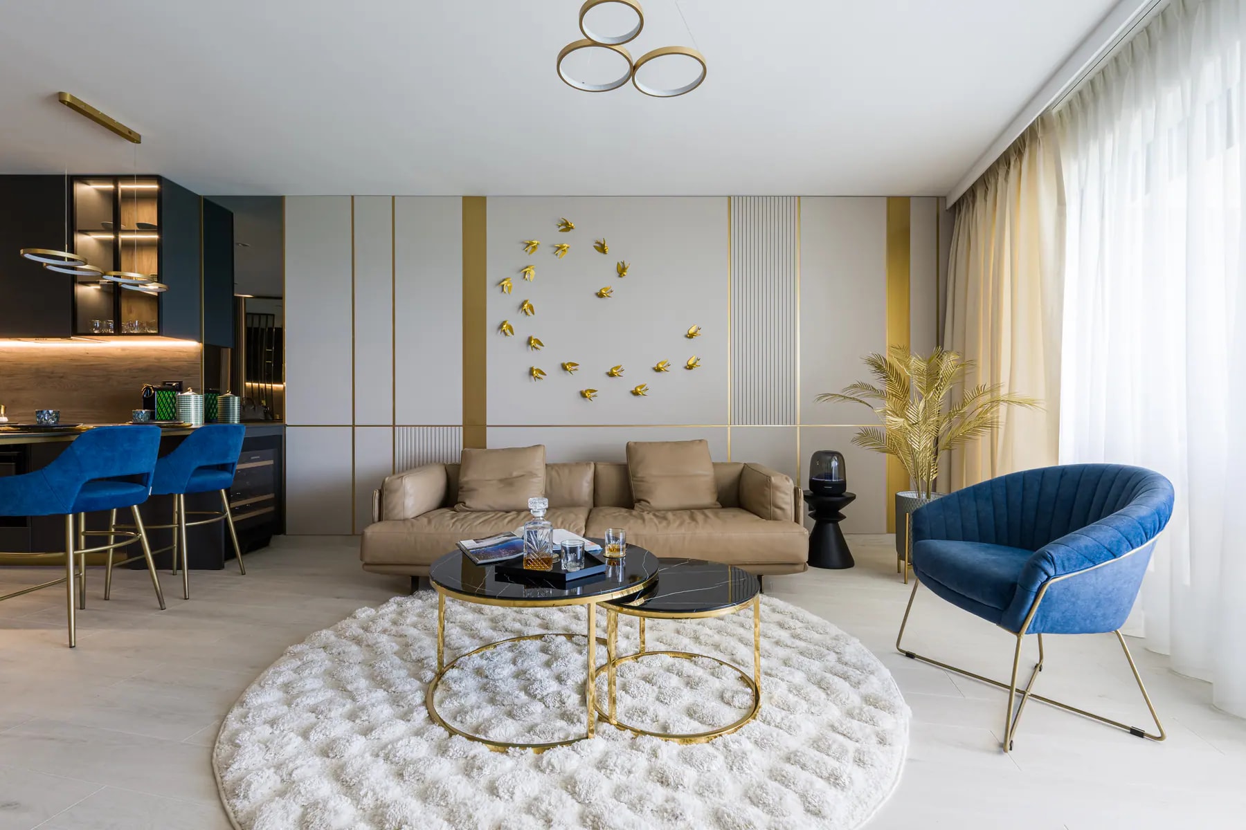 Apartment 02 — Living — fotografie 3