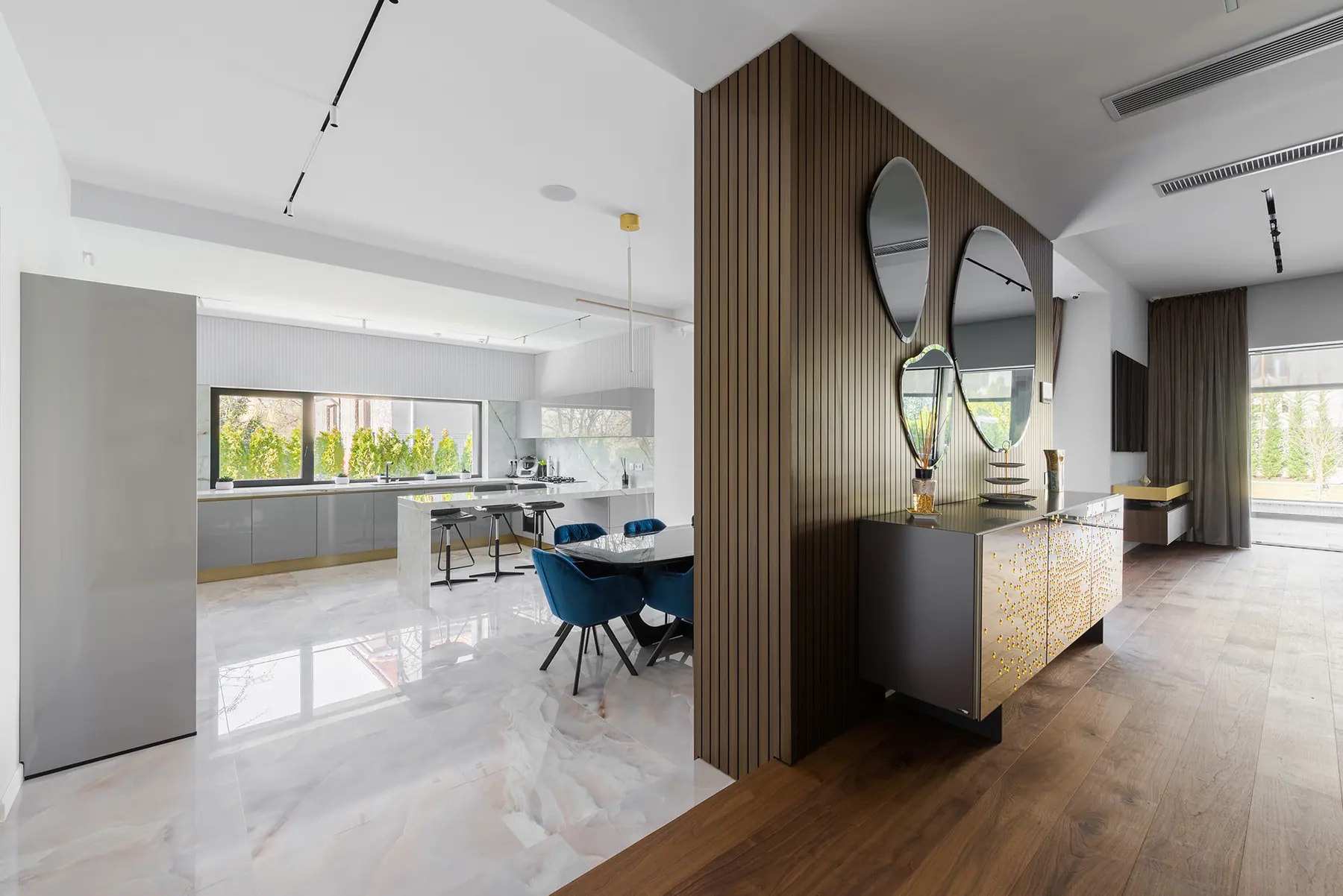 Villa 02 — mobilier rezidențial la comandă, proiect Moodilier